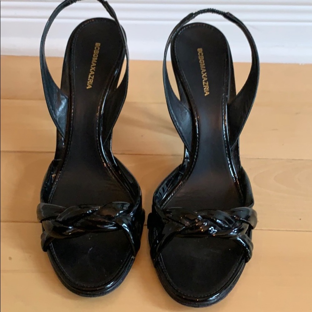 BCBGMaxAzria Black Heels - Picture 3 of 5